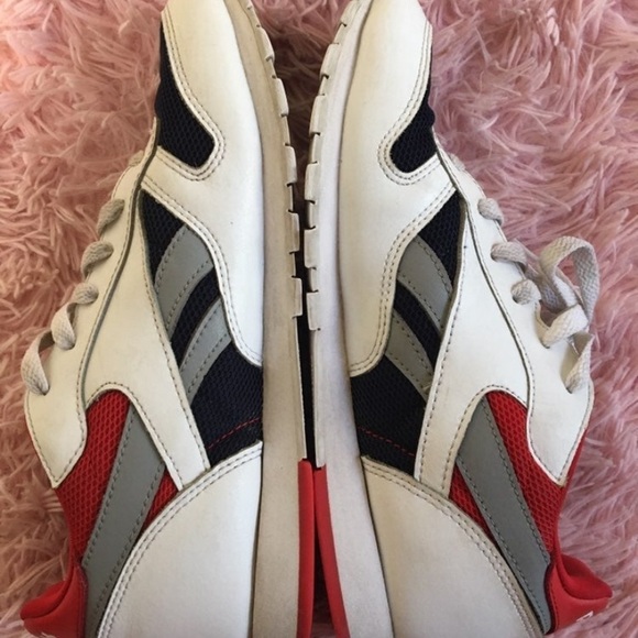 Reebok Classics men’s Leather Colour Block Trainers, 5 men’s